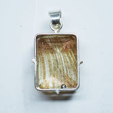 104.45 Ct CERTIFIED Natural SUNSTONE Gems 925 Sterling Silver Pendant For Gift